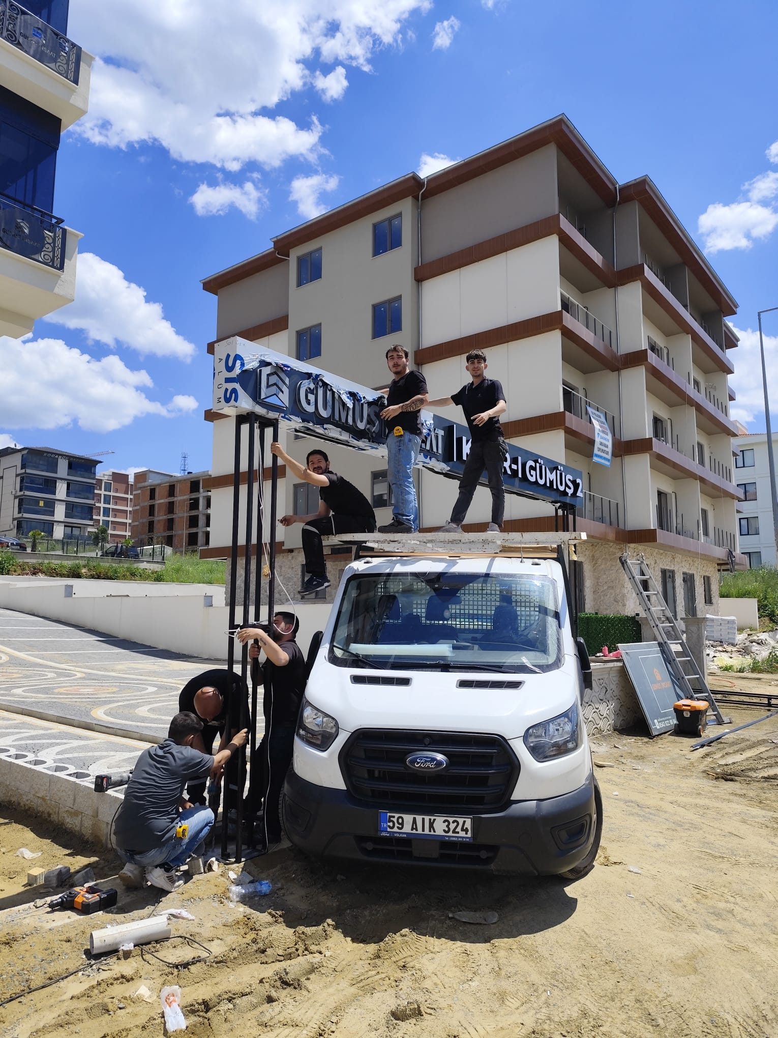 Paslanmaz Kutu Harf örnek uygulama